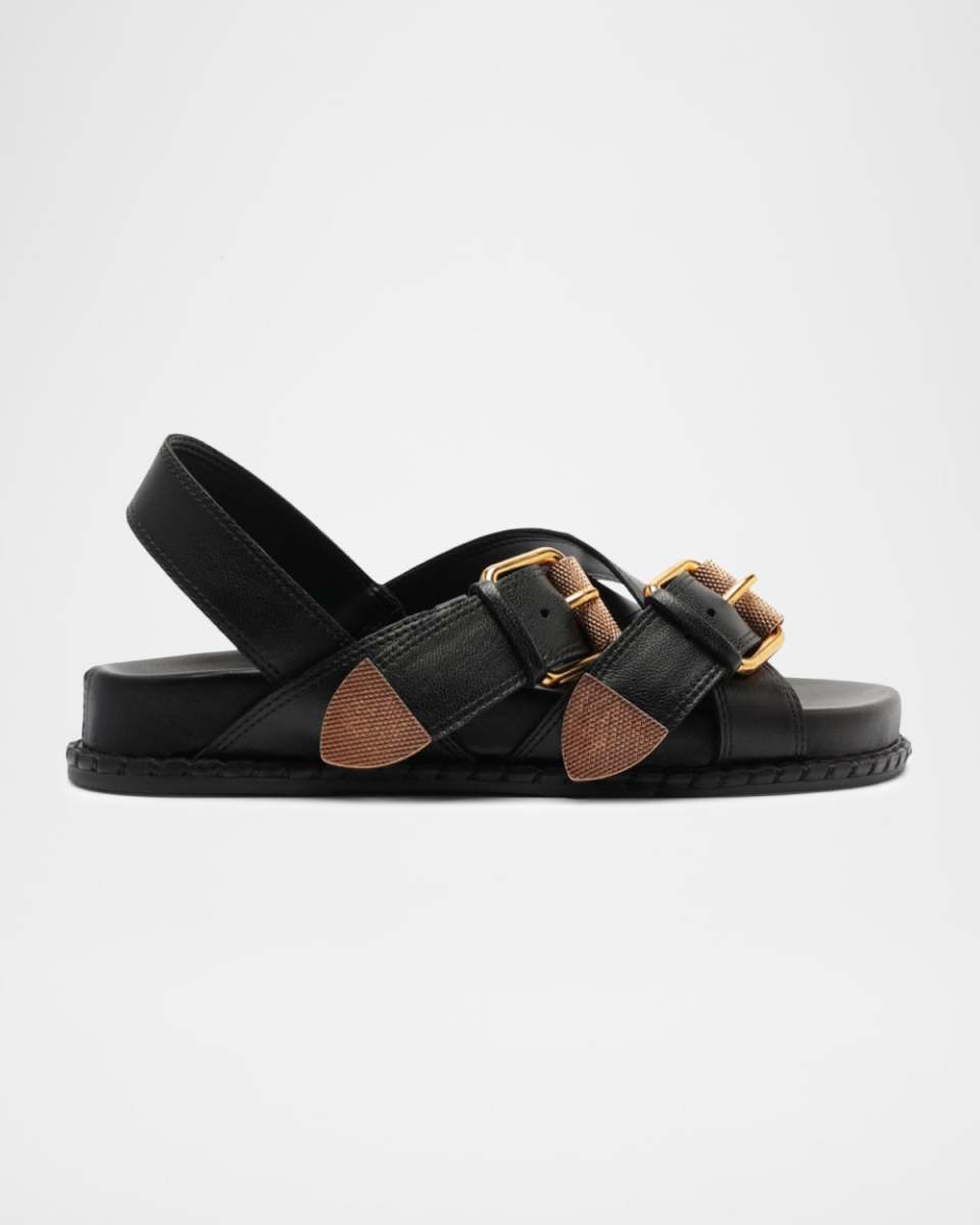 Patsy Crossover Multi-Strap Slingback Sandals